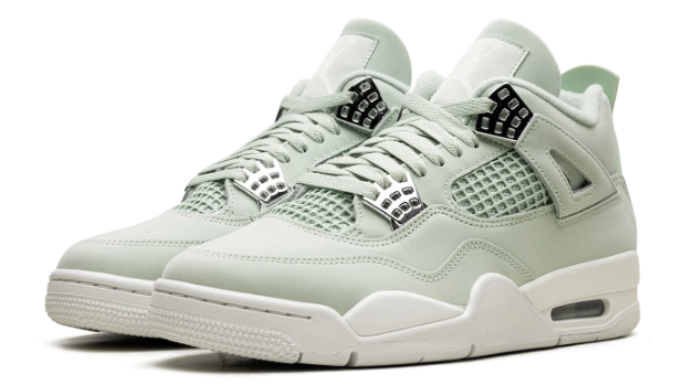 Women's Air Jordan 4 Retro 'Abundance' Seafoam Sneakers
