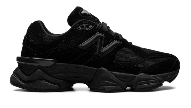 New Balance 9060 Triple Black Sneakers
