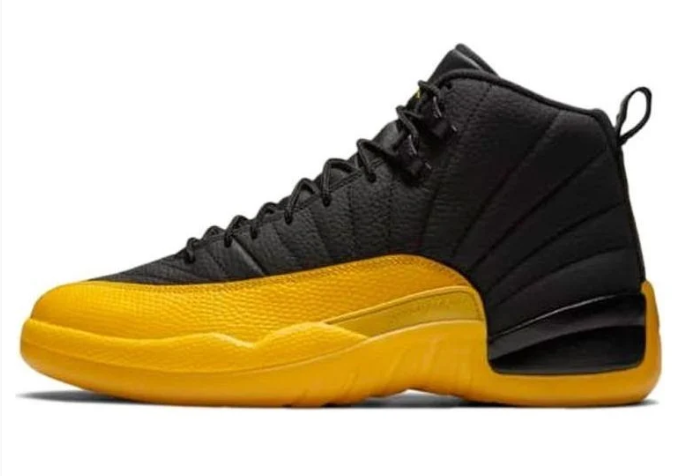 Air Jordan 12 Retro 'University Gold' Black / Yellow