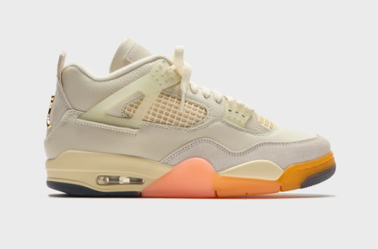 Women's Air Jordan 4 Retro – Coconut Milk / Muslin / Bright Mango