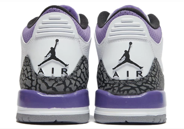 Air Jordan 3 Retro "Dark Iris" (2022) – White/Purple/Black/Cement Grey