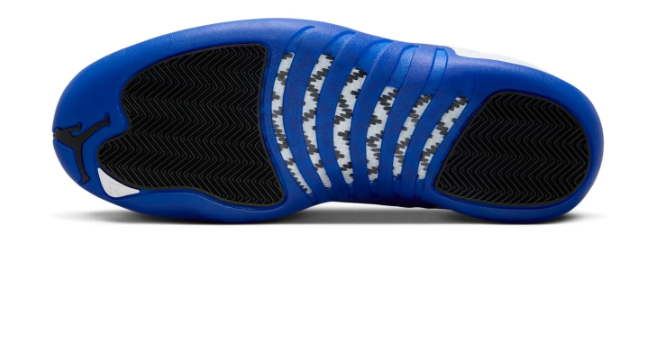 Air Jordan 12 Retro 'Blueberry' – White / Game Royal / Black