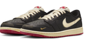 Nigel Sylvester x Air Jordan 1 Retro Low OG "Better With Time" – Black/Muslin/Red