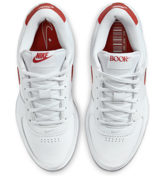 Nike Book 1 EP 'Forrest Gump' Basketball Shoes – White / Red / Blue