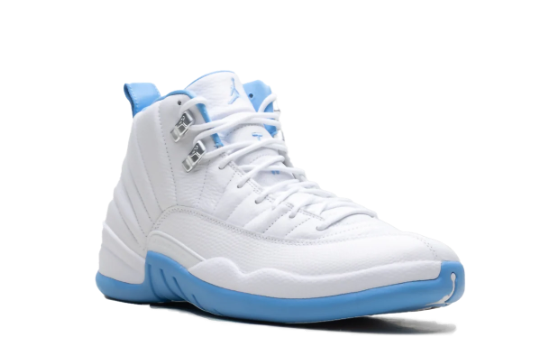 Air Jordan 12 Retro 'Melo' (2025) – White / Light Blue